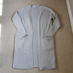 Long, cozy cardigan